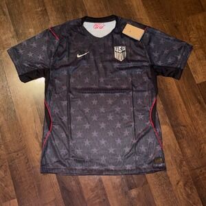 USMNT Soccer Away Jersey, Black, Men's XL, FIFA World Cup 2026, New, Stadium Ver